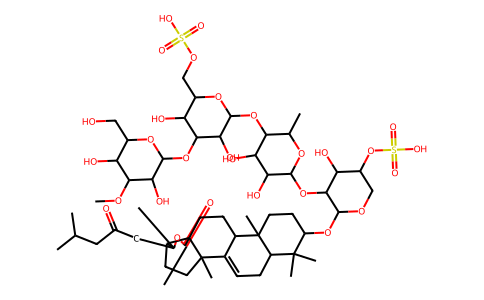 Cucumechinoside C 125640-32-6